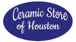 Official Ceramic Store of Houston blue oval logo (first-party).