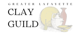 Official Greater Lafayette Clay Guild logo (first-party).