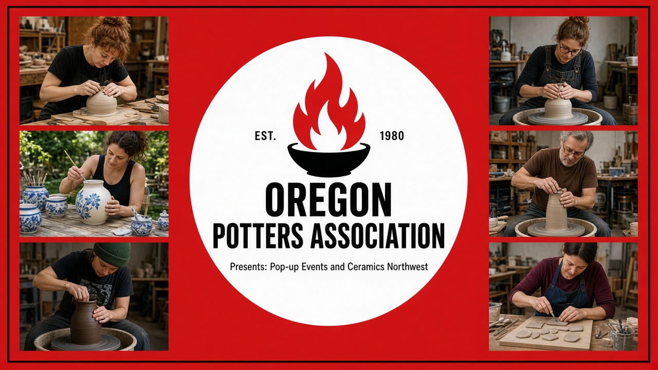 Oregon Potters Association related documentary photo for the guild listing.